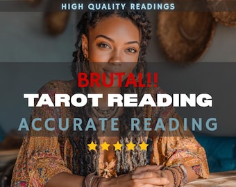 Lectura de Tarot Brutal: Perspectivas sinceras sobre el amor y las relaciones, sin edulcorantes, orientación psíquica rápida, entrega en la misma hora