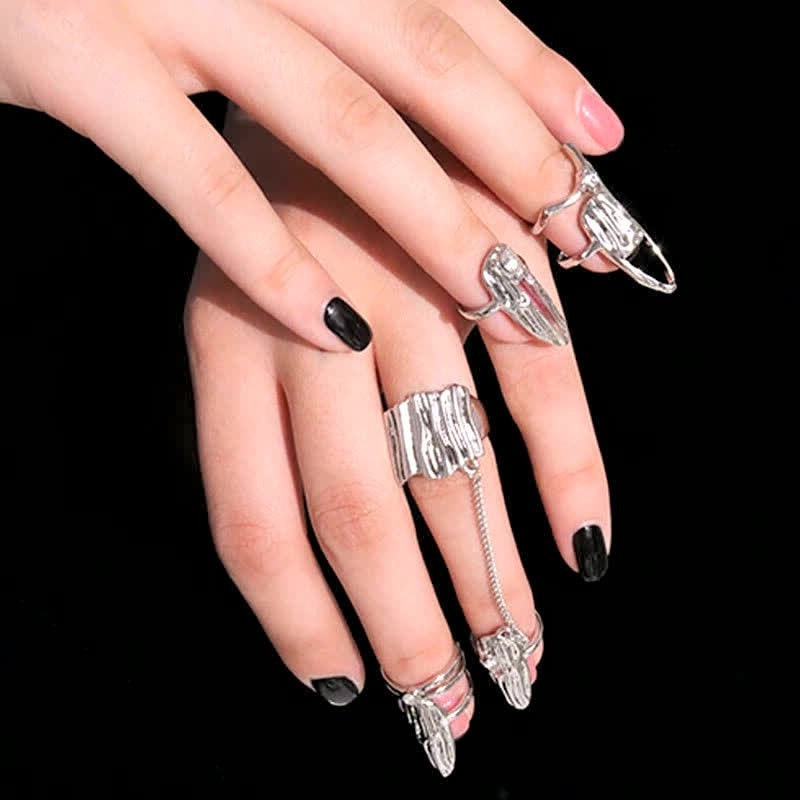 Butterfly Gold Zircon Nail Dangle / Floral Instagram 3D Nail