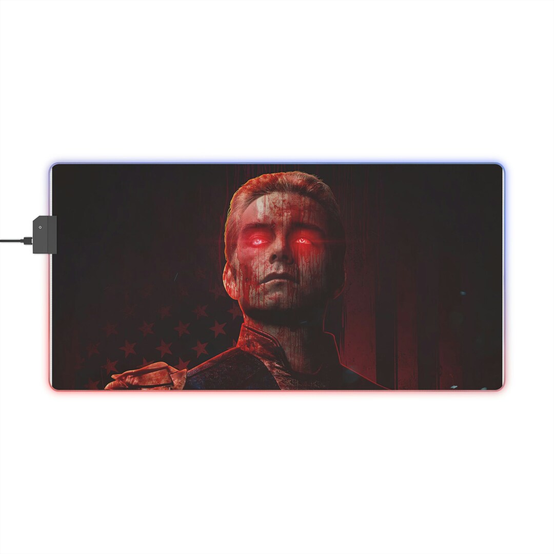 Homelander LED Gaming Mouse Pad Etsy