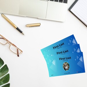 Digital Editable Business Card