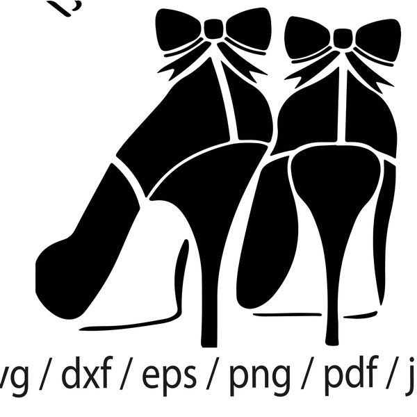 High Heel Shoe, SVG, PNG,JPG