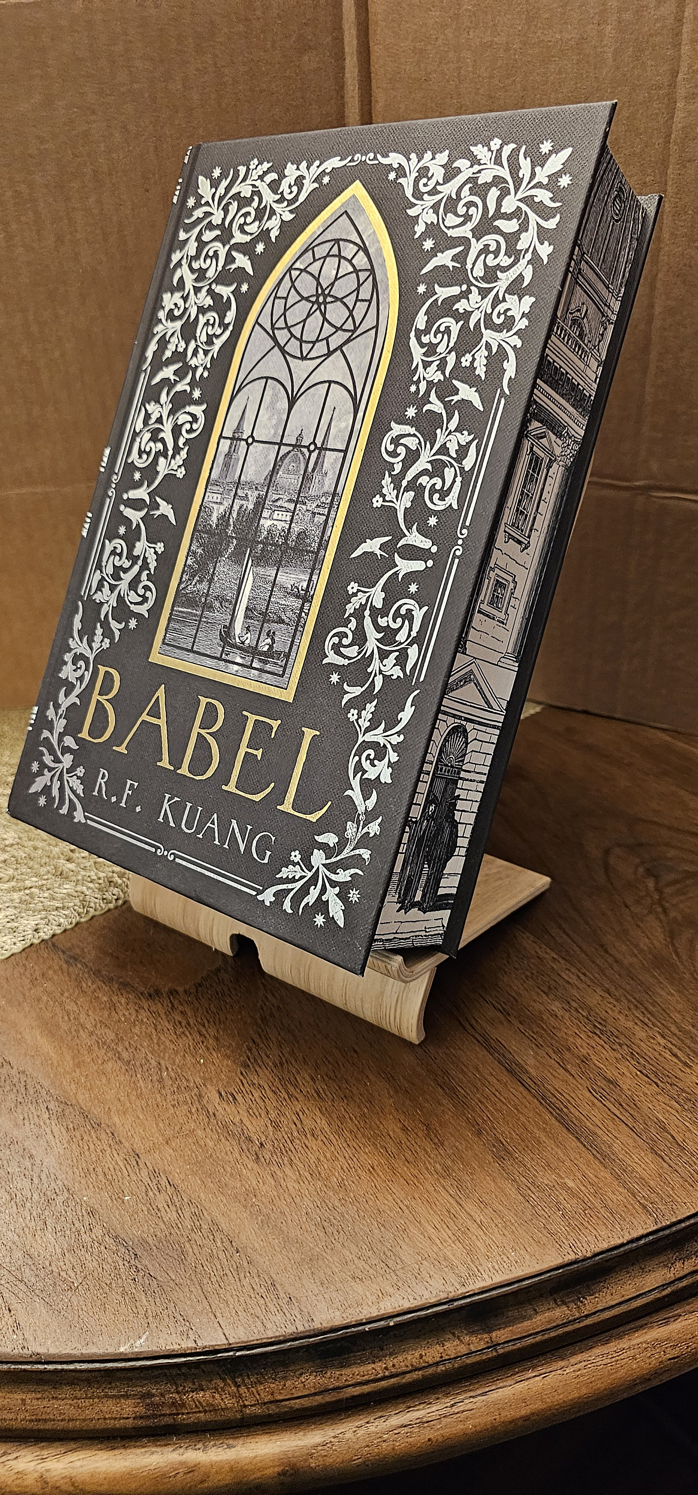 Babel R.F Kuang Exclusive Locked Library Edition Stencil Sprayed