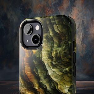 Earthy Topography iPhone Case | Geographical Contour Design | Sturdy Protection