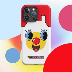 Caricatura de teléfono de las Chicas Superpoderosas de Cartoon Network (nombre personalizable) / Funda resistente para todos los iPhones de 11, 12, 13, 14, 15 y 16