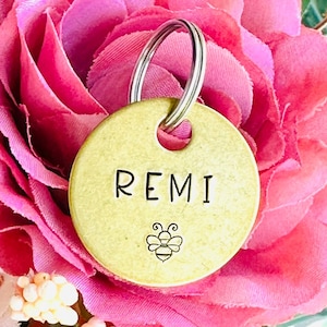 Horse ID Tag Horse Gifts Horse Halter Tag Horse Owner Gift Horse Bridal Tag Horse Halter Name Plate Horse Bridle Charm Hand Stamped Tag