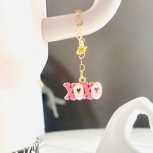Valentine Stanley Charm Tumbler Stanley Jewelry Tumbler Accessories Stanley Cup Accessories Tumbler Charm Stanley Valentine Tumbler Charm