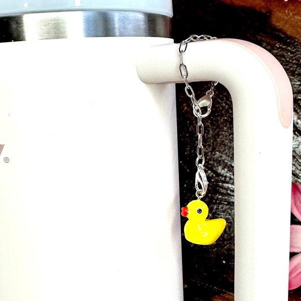 Duck Tumbler Charm Stanley Jewelry Tumbler Accessories Duck Gifts Stanley Cup Accessories Duck Duck Jeep Tumbler Handle Jeep Tumbler Charm