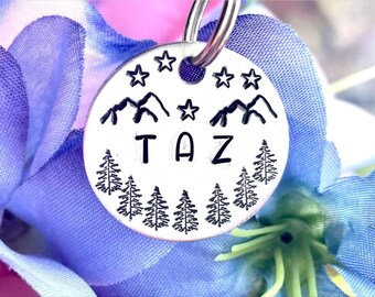 Hand Stamped Horse ID Tag: Halter/Bridle Name Plate