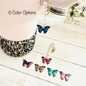 Dije de mariposa para vaso Dije de Stanley personalizado Accesorios para vasos Accesorios para la Copa Stanley Regalos de mariposa Dije de mariposa Mariposas