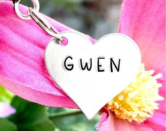 Horse ID Tag Horse Gifts Horse Halter Tag Horse Owner Gift Horse Bridal Tag Horse Halter Name Plate Horse Bridle Charm Hand Stamped Tag