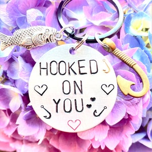 Fishing Keychain - Fishing Gift - Fishing Lure - Boyfriend Gift - Fishing Accessories - Valentines Day Gift -  Fisherman Gift - Husband Gift