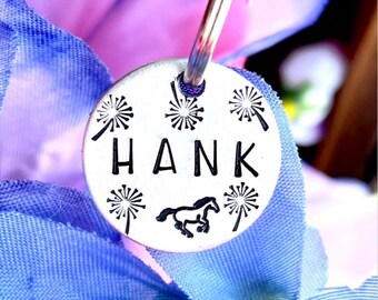  Pferde-ID-Marke, Pferdegeschenke, Pferdehalfter-Tag, Pferdebesitzer, Geschenk, Pferd-Braut-Tag, Pferd, Halfter, Namensschild, Pferde-Zaumzeug-Charme, Hand gestempelt