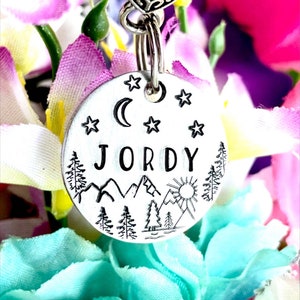 Horse ID Tag Horse Gifts Horse Halter Tag Horse Owner Gift Horse Bridal Tag Horse Halter Name Plate Horse Bridle Charm Hand Stamped Tag
