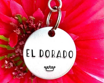 Horse ID Tag Horse Gifts Horse Halter Tag Horse Owner Gift Horse Bridal Tag Horse Halter Name Plate Horse Bridle Charm Hand Stamped Tag