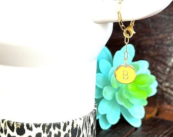 Personalized Stanley Charm Stanley Jewelry Tumbler Accessories Hand Stamped Tag Stanley Cup Accessories Initial Personalized Tumbler Charm