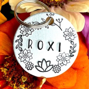Horse ID Tag Horse Gifts Horse Halter Tag Horse Owner Gift Horse Bridal Tag Horse Halter Name Plate Horse Bridle Charm Hand Stamped Tag