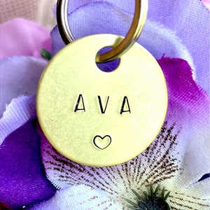 Horse ID Tag Horse Gifts Horse Halter Tag Horse Owner Gift Horse Bridal Tag Horse Halter Name Plate Horse Bridle Charm Hand Stamped Tag