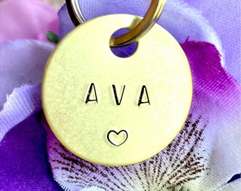 Hand Stamped Horse ID Tag: Halter/Bridle Charm