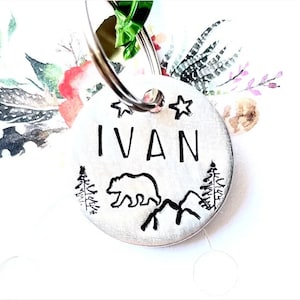 Horse ID Tag Horse Gifts Horse Halter Tag Horse Owner Gift Horse Bridal Tag Horse Halter Name Plate Horse Bridle Charm Hand Stamped Tag
