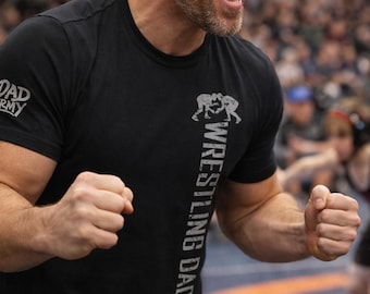 Camiseta "Papai Lutador", Design "Exército de Pais Orgulhosos", Camiseta de Luta Livre, Presente para Ele, Presente de Dia dos Pais, Luta Livre, Presente para o Pai, Camiseta "Papai Orgulhoso"