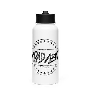 Stainless Steel Water Bottle, Water Bottle, Dad Water Bottle, Gym Water Bottle, Fitness Bottle, Father’s Day, Fathers Day Gift, Fathers Day