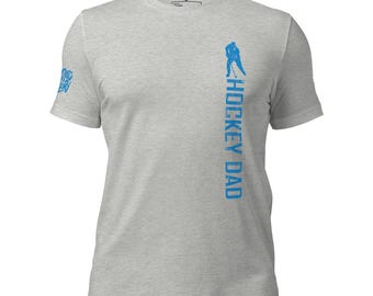 Hockey Dad T-Shirt: Proud Hockey Son Supporter