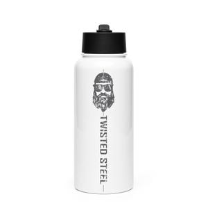 Steel Stainless Steel Water Bottle, Water Bottle, Gym Water Bottle, Fitness Bottle, Father’s Day, Fathers Day Gift, Father’s Day Gift