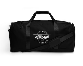 Dad Army Gym Duffel Bag: Water-Resistant Polyester Travel Bag