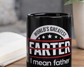 O Maior Peidorreiro do Mundo, Quer Dizer, Pai! Presente Engraçado para o Papai, Presente de Dia dos Pais, Caneca para o Papai, Presente de Aniversário para o Papai, Presente dos Filhos, Presente Engraçado para o Papai