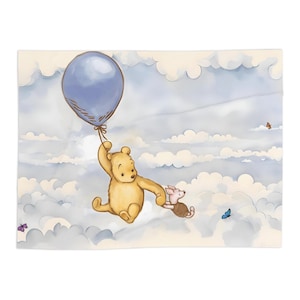 Winnie the Pooh Blanket Adult | Winnie the Pooh Sherpa Fleece Blanket | Winnie The Pooh Blanket | Cozy Soft  | Kids Blanket Gift | Boys Girl