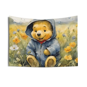 Winnie The Pooh Backdrop Baby Shower Winnie The Pooh | Classic winnie the pooh baby shower decorations backdrop |