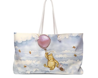 Winnie the Pooh Diaper Bag for Girl |Winnie the Pooh Diaper Bag Tote | Winnie the Pooh Travel Bag for Women & Men Winnie the Pooh Gift Set
