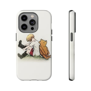 Winnie the Pooh iPhone 15 Case | Christopher Robin and Pooh Bear | Winnie the Pooh iPhone 14 Case | Google Pixel Samsung Galaxy Apple Gift
