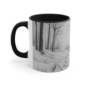 Vintage Classic Winnie the Pooh Taza de café Taza / 11 Oz Bebidas de cerámica estética / Regalo para mujeres, hombres