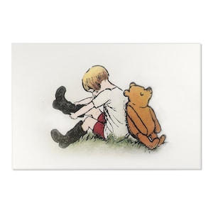 Winnie the Pooh Rug for Kids Bedroom |  Bear Rug Nursery | Winnie the Pooh Gift | Winnie the Pooh Rug for Nursery Girl or Boy | Playroom Rug