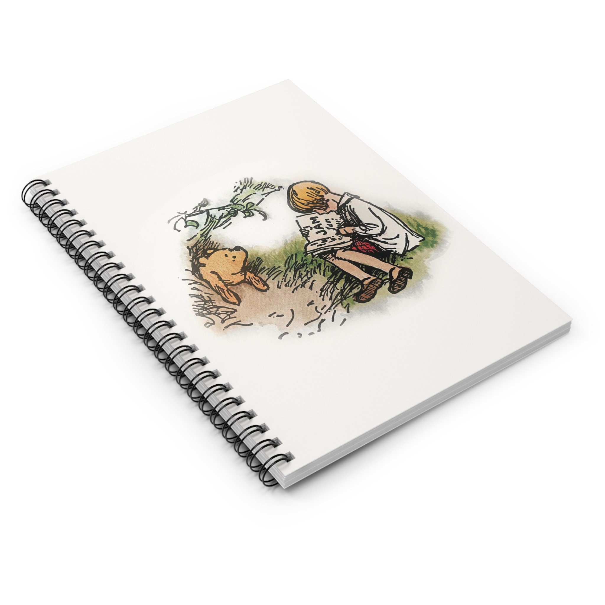 Classic Vintage Winnie the Pooh Notebook for School, Home, or Work ...