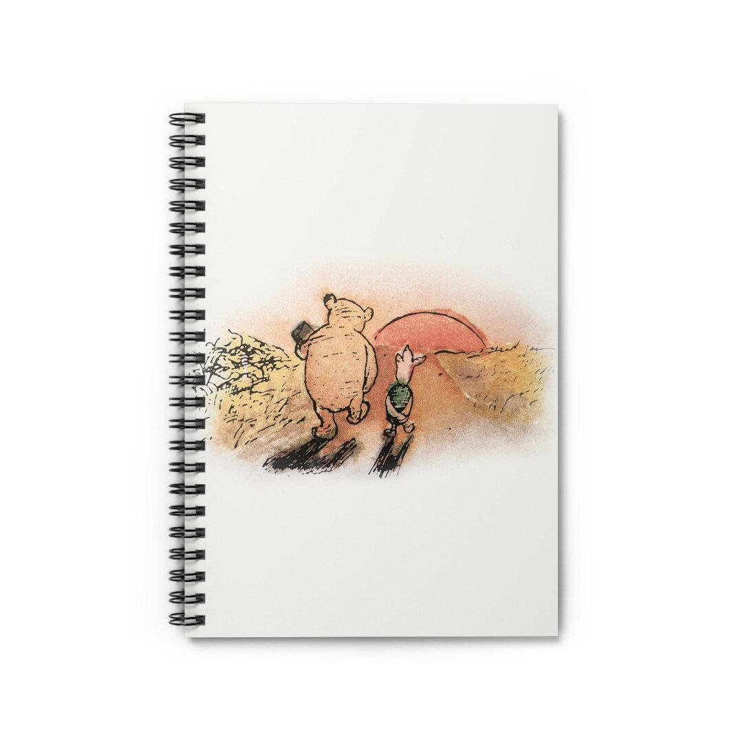 Classic Vintage Winnie the Pooh Notebook for Kids, School, Home, or ...