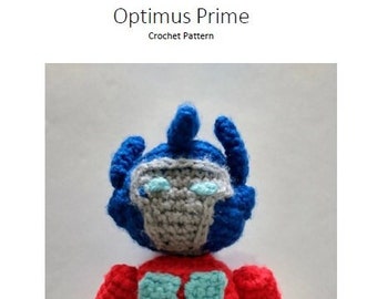 Optimus Prime Amigurumi Pattern - PDF PATTERN ONLY