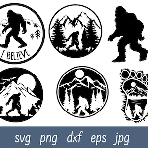 Big Foot Svg Png Jpg, Bigfoot Sign, Mountains Svg, Bigfoot Svg, Bigfoot Sticker, Digital Files for Cricut, Camping Svg, Adventure Svg,