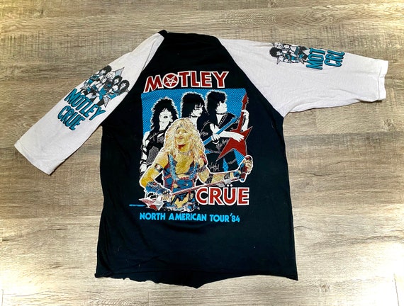 Motley crue baseball shirt sales