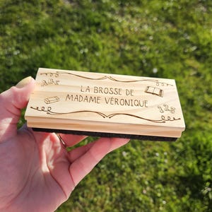 Pincel de pizarra personalizado para regalo de fin de curso para profesores.