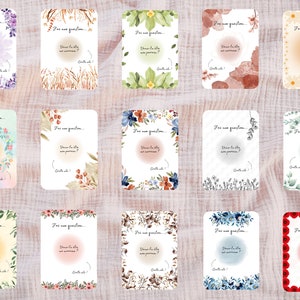 Carte à gratter demande parrain marraine - surprise - baby shower - veux-tu être ma marraine mon parrain