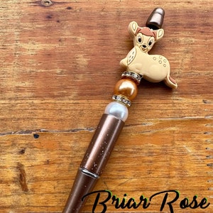 Deer Fawn Beaded Pen