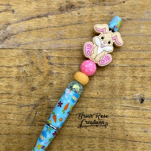 Fawn Bunny Rabbit Beaded Pen