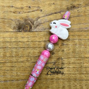 Bunny Rabbit Beaded Pen