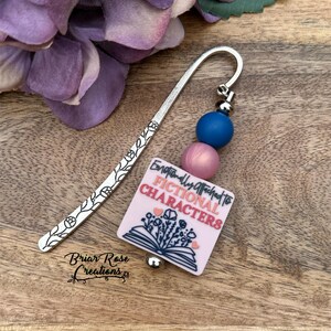 Emotionally Attached to Fictional Characters Bookmark