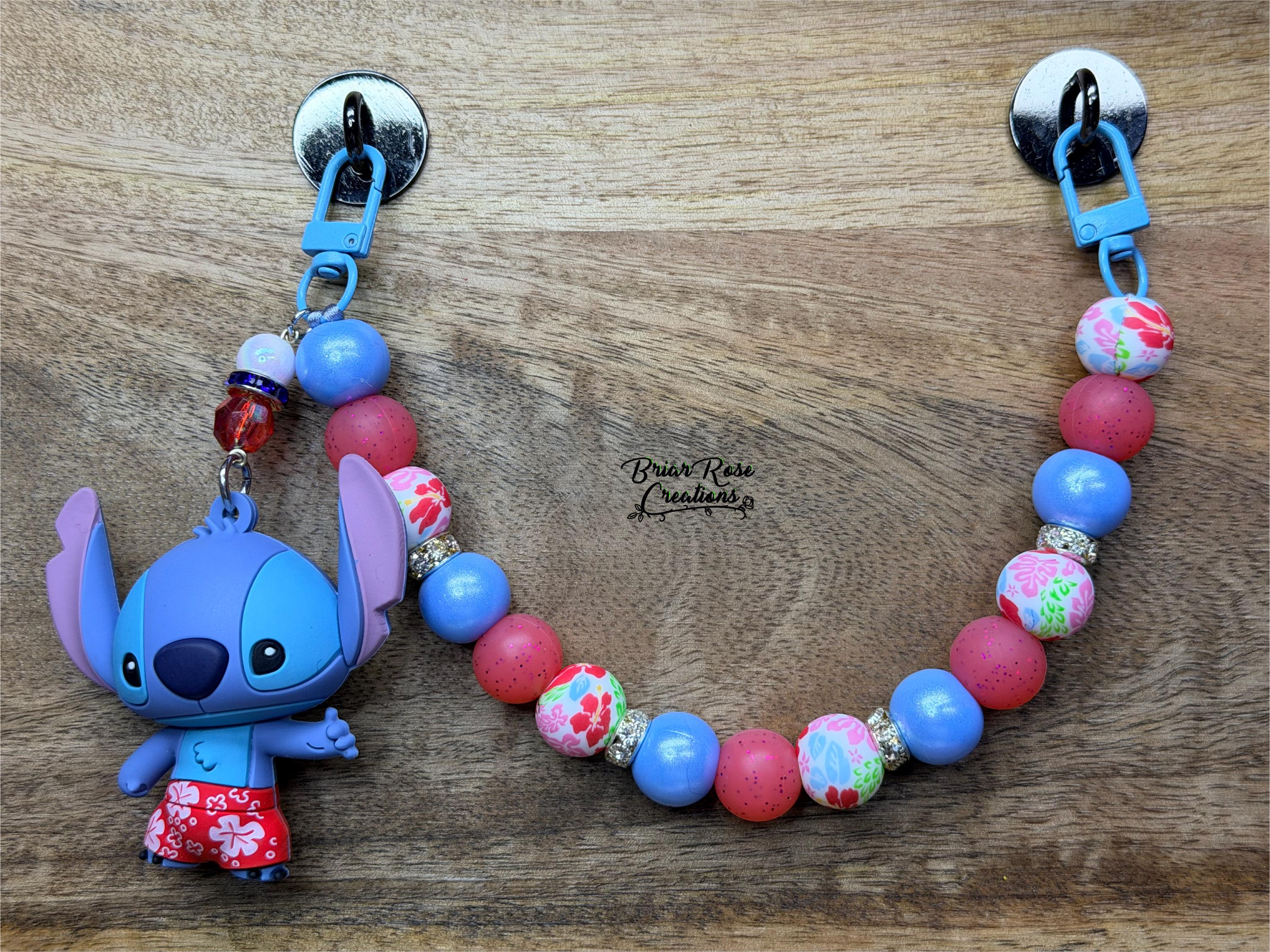 Stitch Purse Charm | Bag Charm | Strap | Necklace | Chain - Etsy