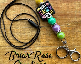 In my Teacher Era Lanyard