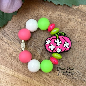 Pumpkin Cup Handle Charm | Bag Charm