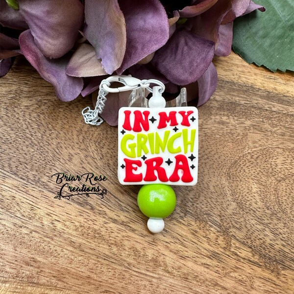 In My Grinch Era Cup Henkel Anhänger | Taschenanhänger